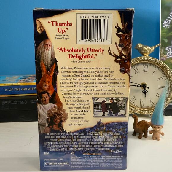 Santa Clause 2 VHS Tim Allen 2002 Holiday Classic Family Fantasy Nostalgic Tape - Picture 2 of 3